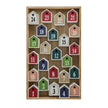 Creative Co-op Creative Co-op Advent Calendar with 24 House Shaped Drawers - Little Miss Muffin Children & Home