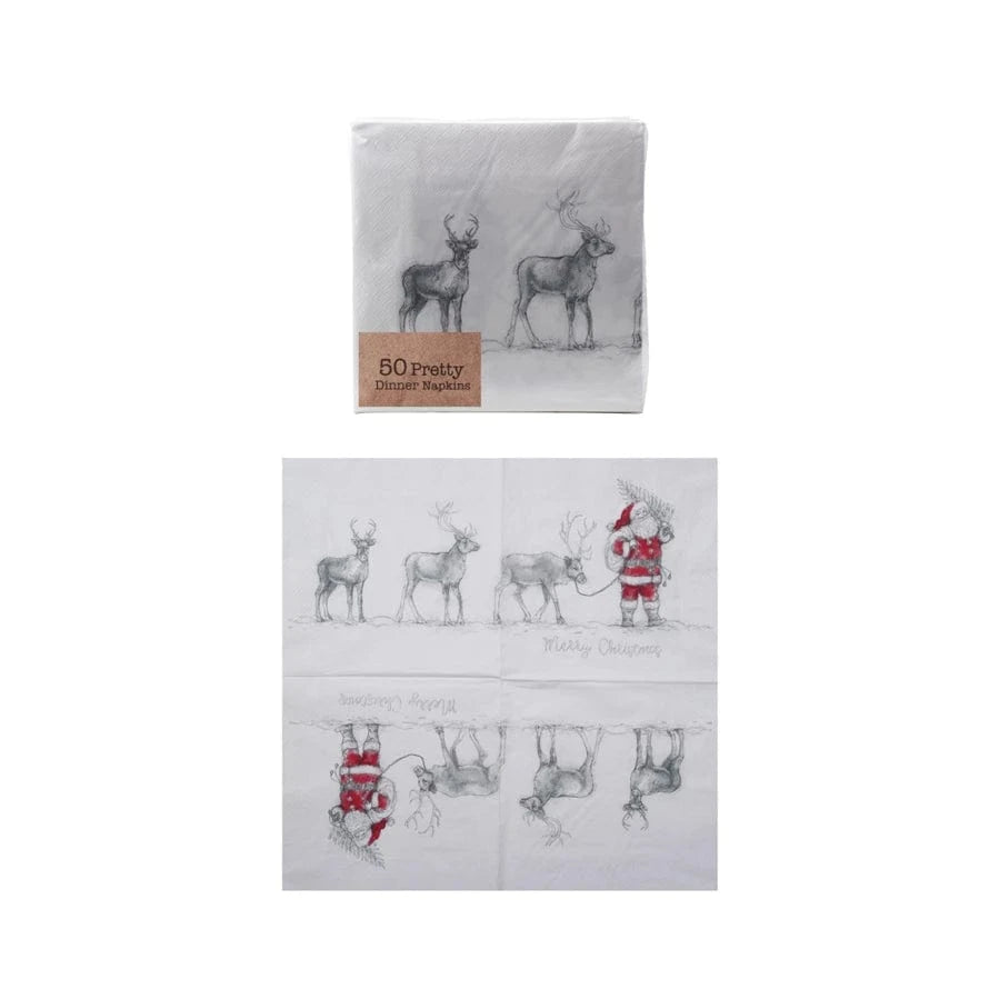 paper christmas napkins