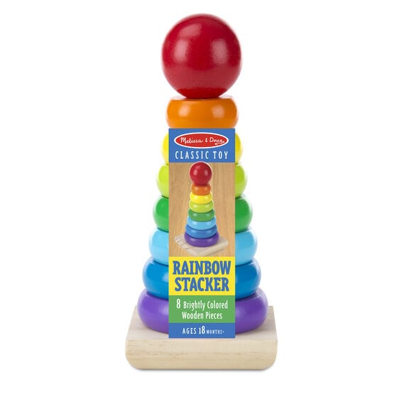 Melissa & Doug Melissa & Doug Rainbow Stacker - Little Miss Muffin Children & Home