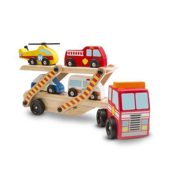 Melissa & Doug - Melissa & Doug Emergency Vehicle Carrier - Little Miss Muffin Children & Home