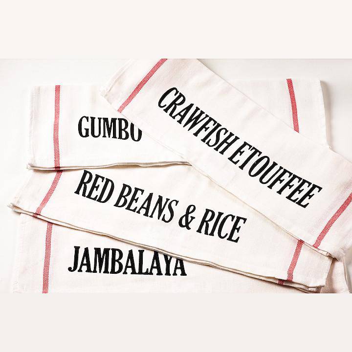 Nola Tawk - NOLA Tawk Set of 4 NOLA Dishes Dishtowels - Little Miss Muffin Children & Home