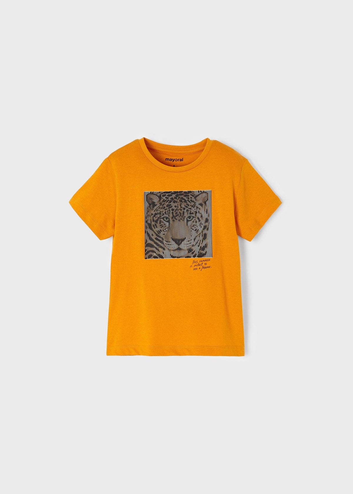 Mayoral Mayoral 3.005 Short Sleeve 3-D Tiger T-SHIRT - Little Miss Muffin Children & Home