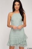 She & Sky She & Sky Lace Cami Dress - Little Miss Muffin Children & Home
