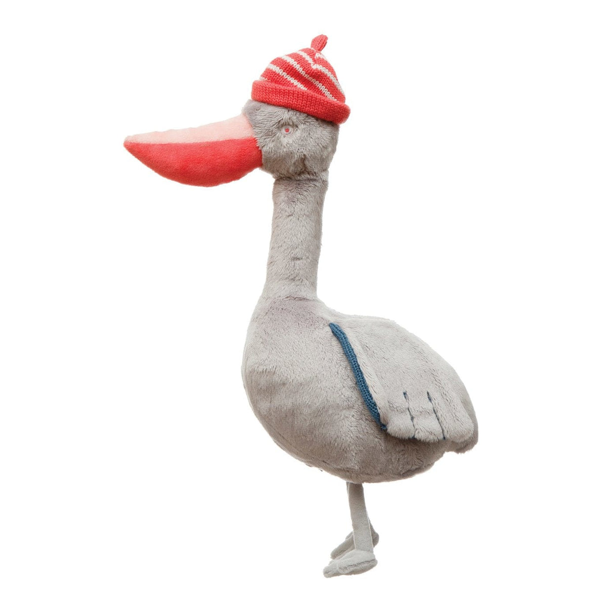 Creative Co-op Creative Co-op Plush Pelican With beanie - Little Miss Muffin Children & Home