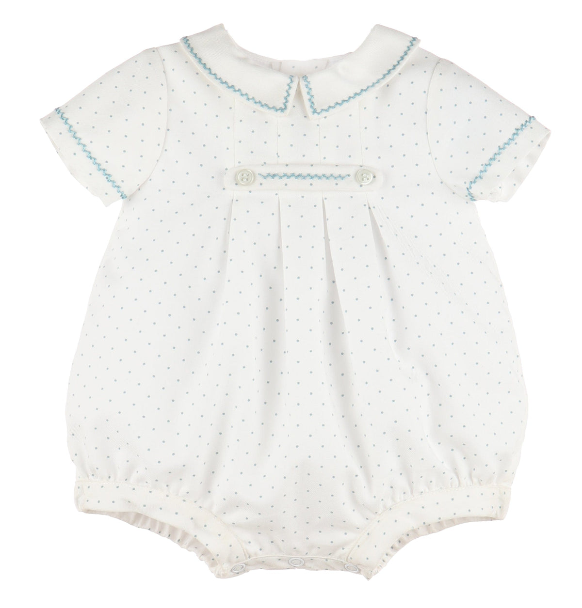 C&A - Casero & Associates Casero & Associates Hand Embroidered Boy Bubble - Little Miss Muffin Children & Home