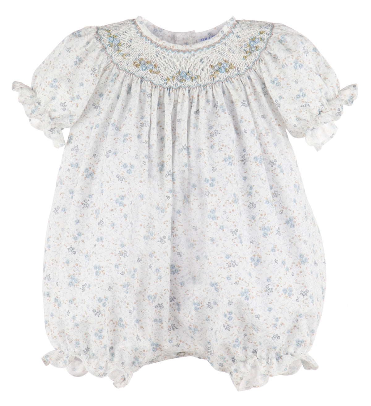 C&A - Casero & Associates Casero & Associates Autumn Floral Smock Bubble - Little Miss Muffin Children & Home