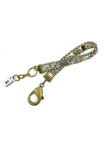Lock & Key Design Lock & Key Design Bracelet Claudette Colbert - Little Miss Muffin Children & Home