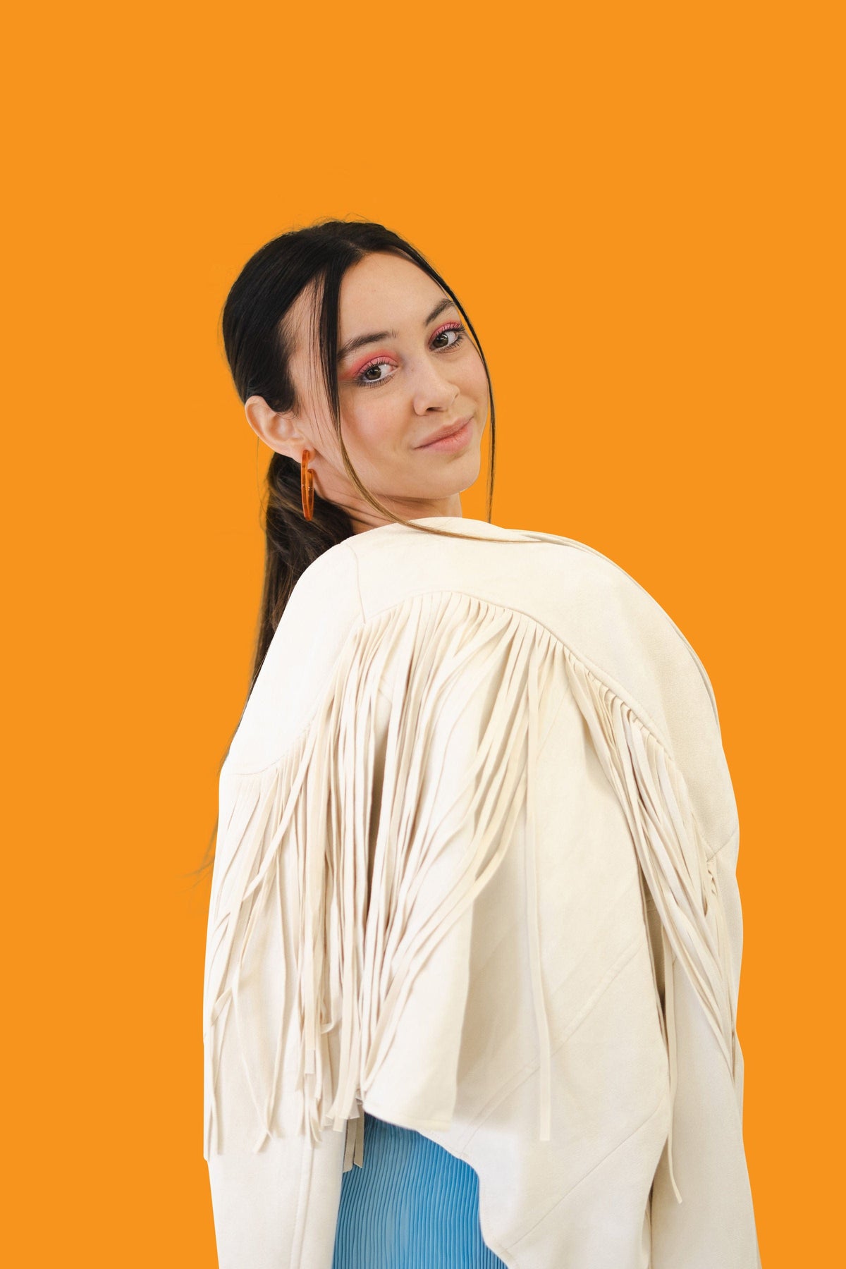 Reverof Reverof Fringe Suede Moto Jacket - Little Miss Muffin Children & Home