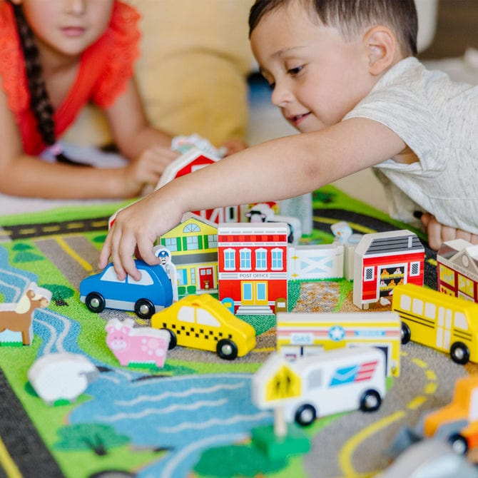 Melissa & Doug Melissa & Doug Deluxe Road Rug Play Set - Little Miss Muffin Children & Home