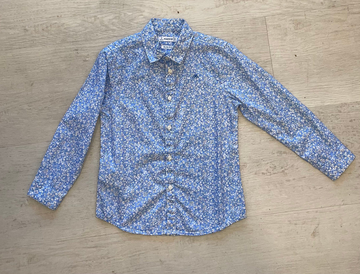Mayoral Usa Inc Mayoral Long Sleeve Checked Shirt for Boys - Little Miss Muffin Children & Home
