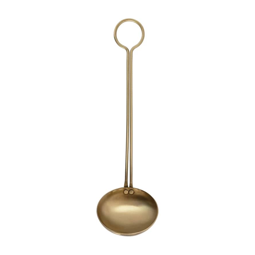 Bloomingville Bloomingville Brass Ladle - Little Miss Muffin Children & Home