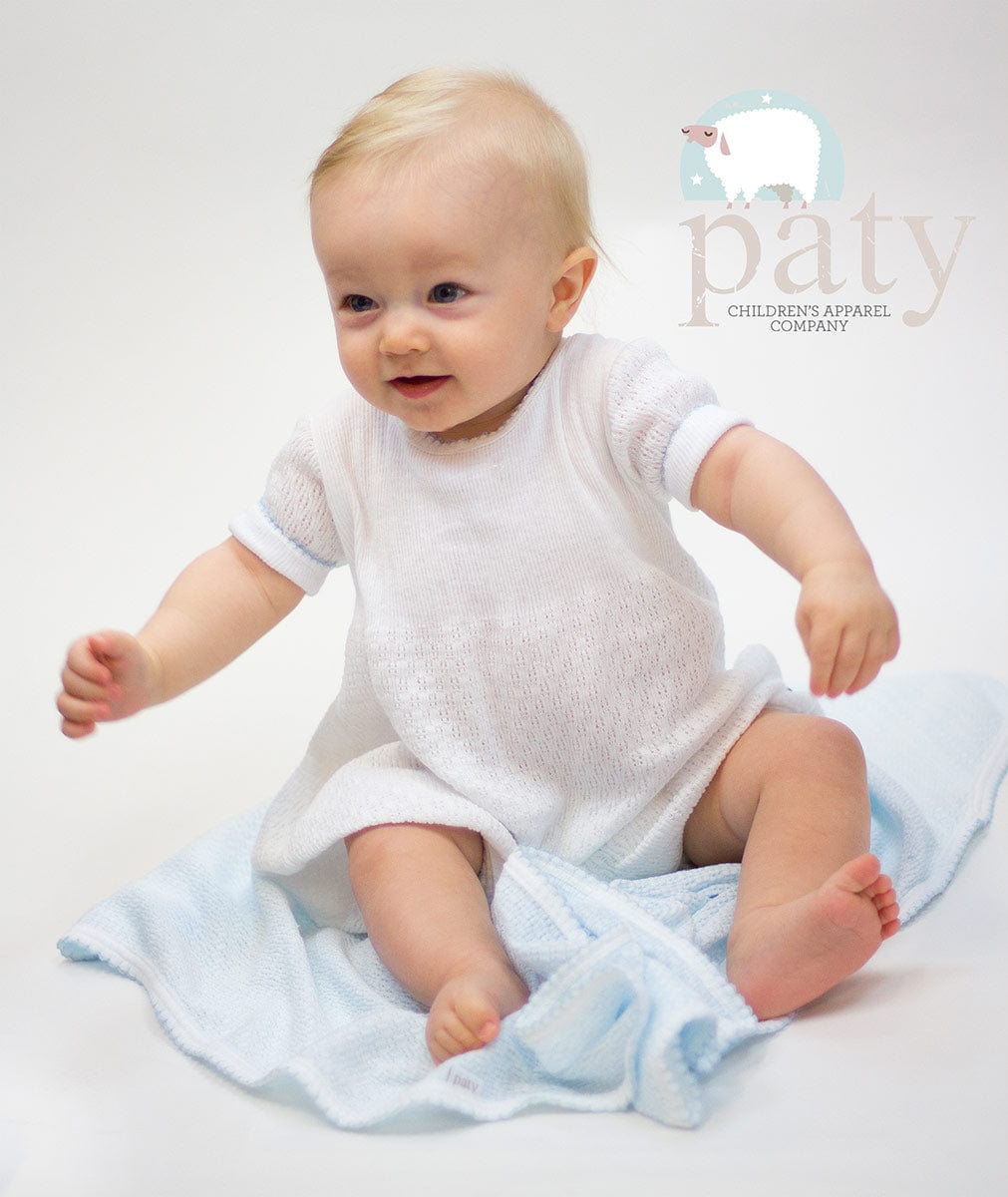 Paty, Inc. Paty, Inc. Receiving Blanket with Bow - Little Miss Muffin Children & Home