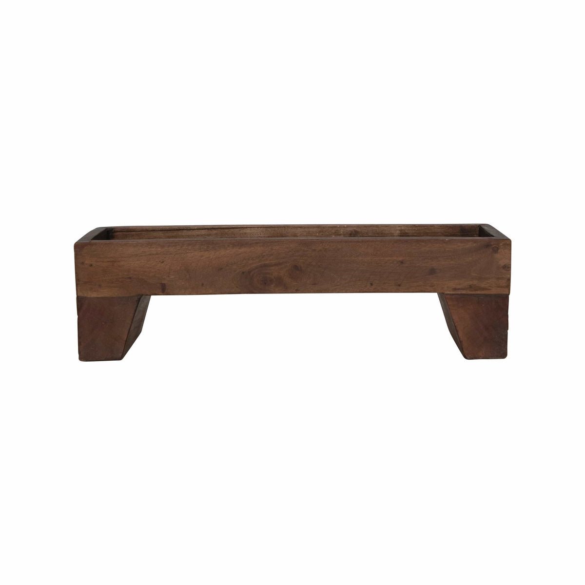 CCO - Creative Co-op Creative Co-op Reclaimed Wood Metal Taper Holder - Little Miss Muffin Children & Home
