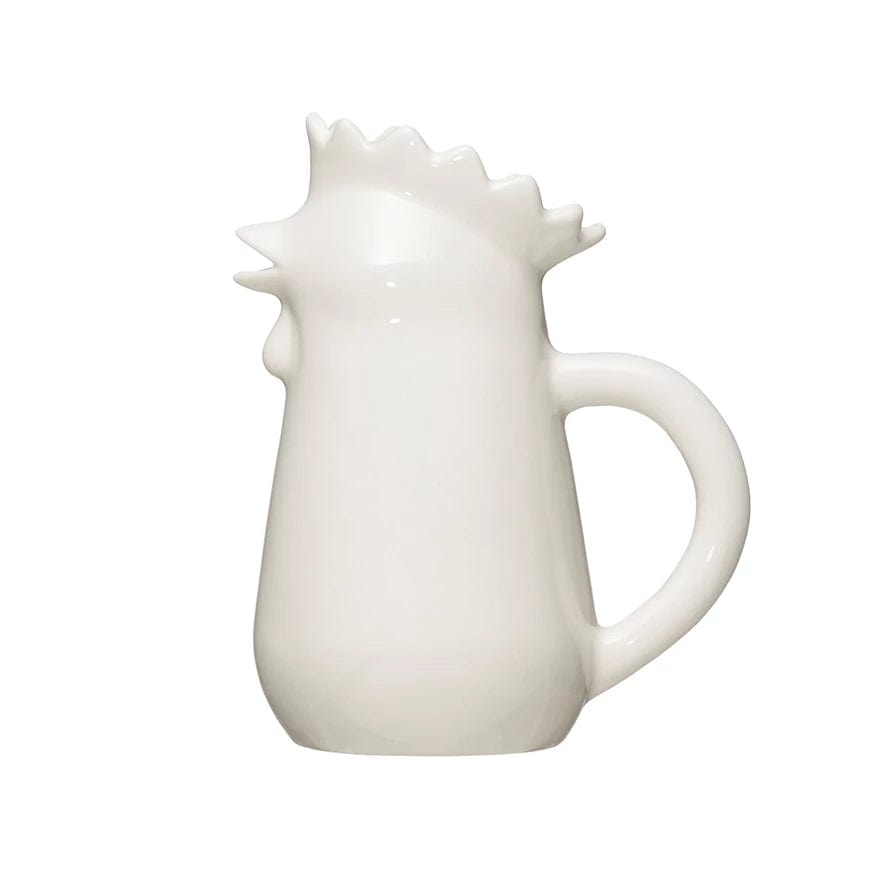 Creative Co-op Creative Co-op Stoneware Chicken Creamer - Little Miss Muffin Children & Home