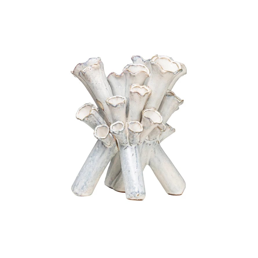 Creative Co-op Creative Co-op Handmade Stoneware Sculpture Vase - Little Miss Muffin Children & Home