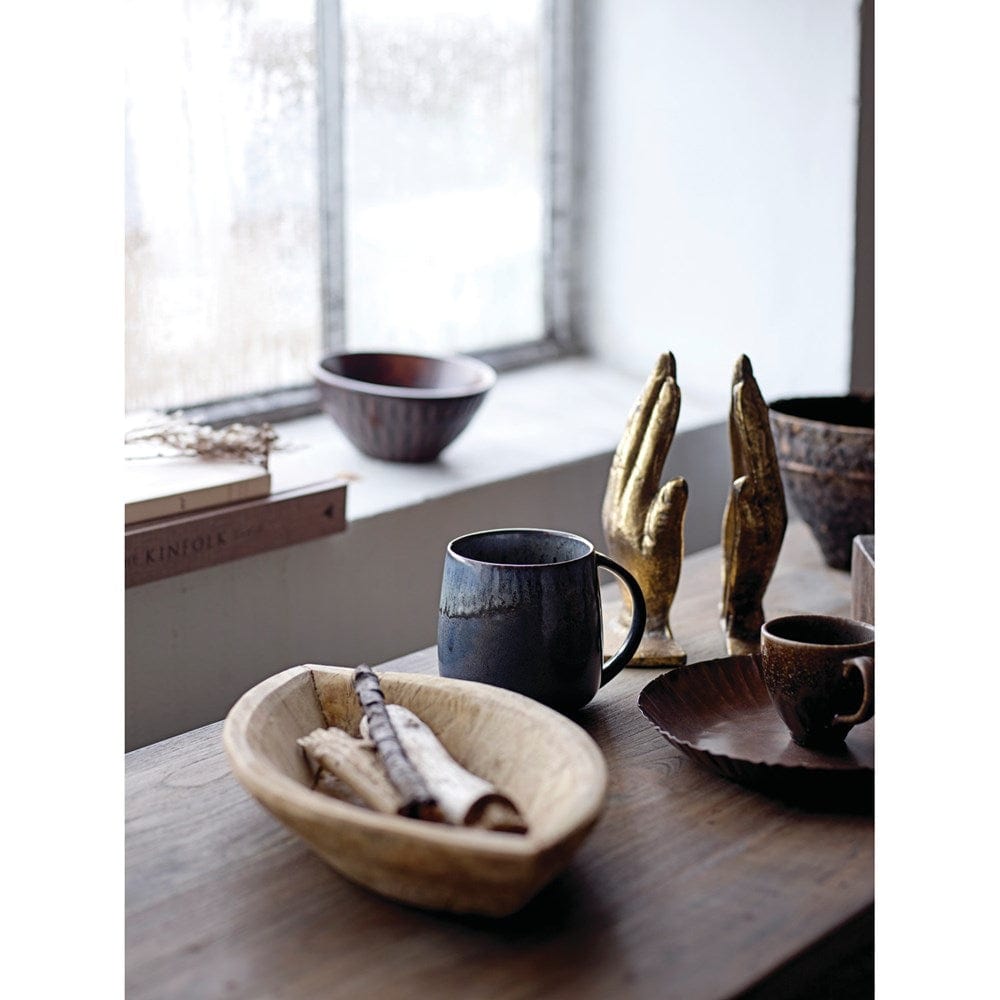 Creative Co-Op Creative Co-op Wooden Bowl - Little Miss Muffin Children & Home