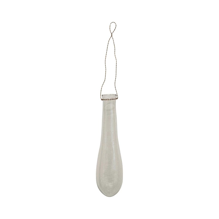 Creative Co-op Creative Co-op Hanging Glass Vase - Little Miss Muffin Children & Home