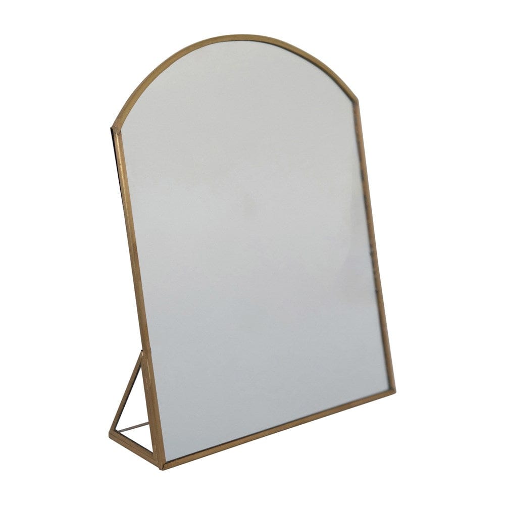 Creative Co-Op Creative Co-op Brass Framed Standing Mirror - Little Miss Muffin Children & Home