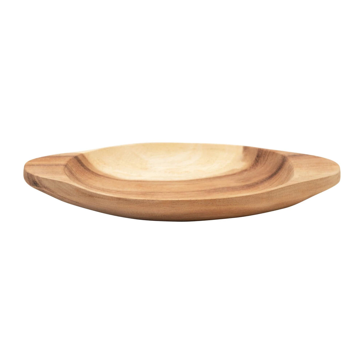 CREATIVE CO-OP Creative Co-op 12"L Acacia Wood Candy Bowl - Little Miss Muffin Children & Home