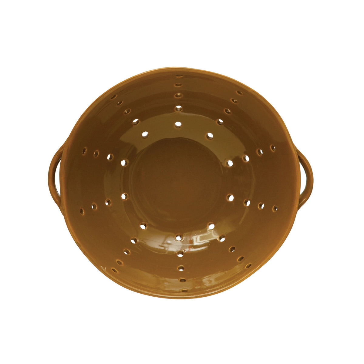 Creative Co-op Creative Co-op Stoneware Colander with Handles - Little Miss Muffin Children & Home