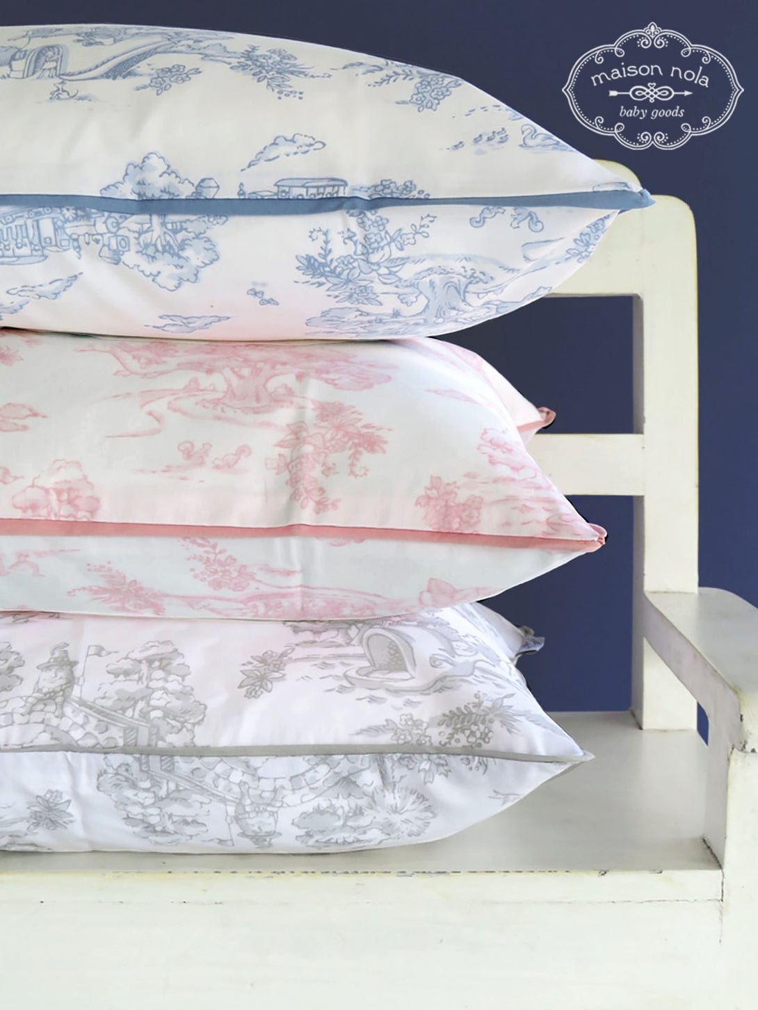 Maison NOLA Maison Nola Storyland Toile Decorative Pillow - Little Miss Muffin Children & Home