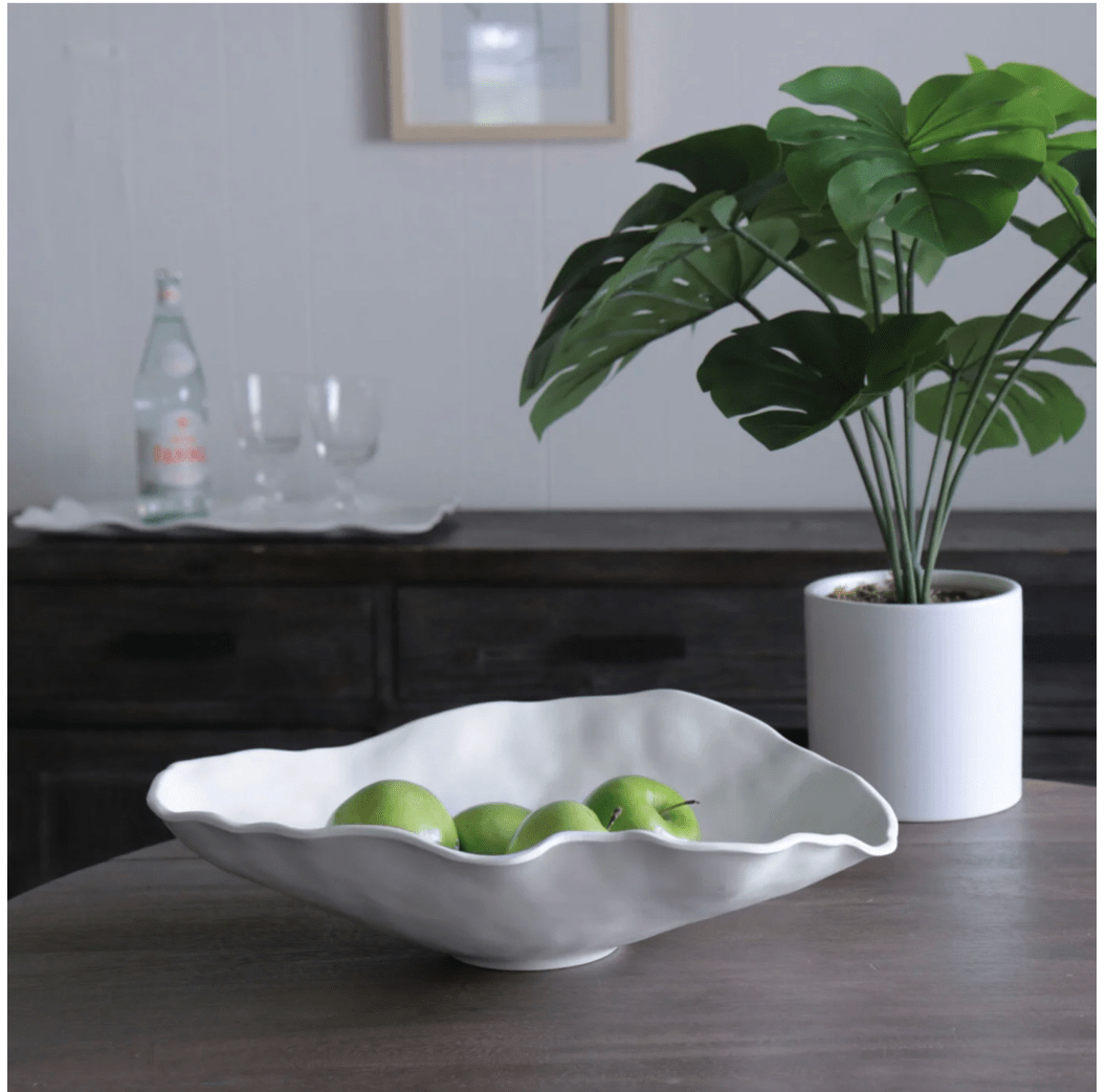 Beatriz Ball Beatriz Ball 2551 VIDA Nube Large Oval Bowl White - Little Miss Muffin Children & Home