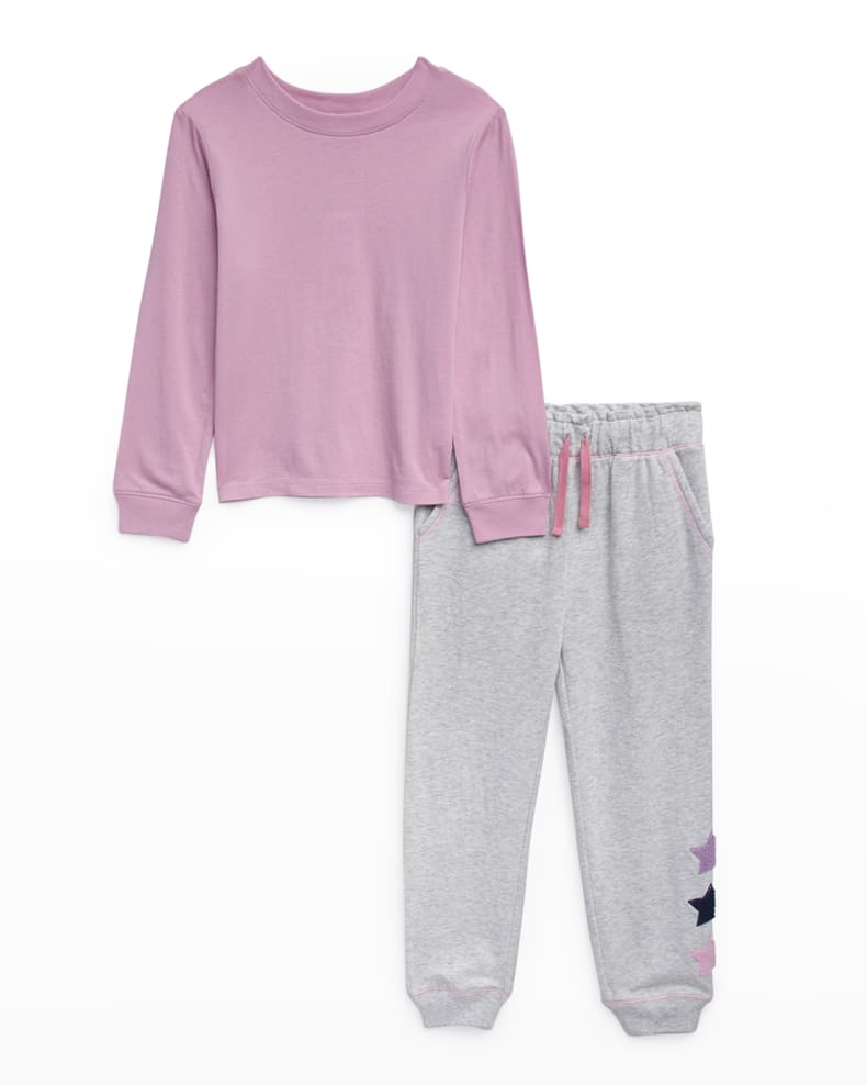 SPLENDID / MAMIYE / SEM Splendid Kids Dreamer Long Sleeve Jogger Set - Little Miss Muffin Children & Home